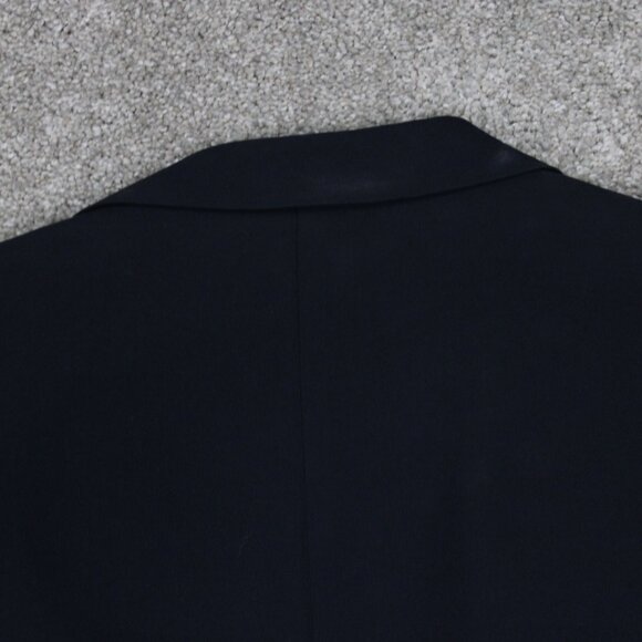 Jos. A. Bank Gordon Blazer Men 43 Long Blue 2 Button 100% Wool Sports Jacket - Picture 11 of 15
